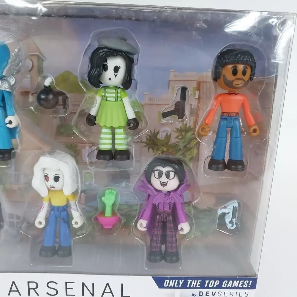 Roblox DevSeries ARSENAL RELOADED RIVALS Figure‎ Set (12 pc) NEW